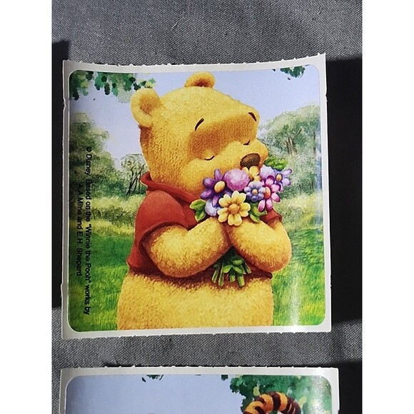 Smile Makers Winnie the Pooh Stickers Set of 5 2.5” Disney Collectible - Picture 4 of 7